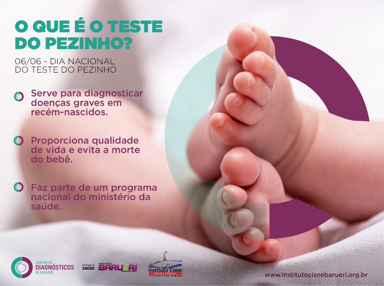 Teste Do Pezinho Deve Ser Feito Entre O 3º E 7º Dia De Vida Do Bebê