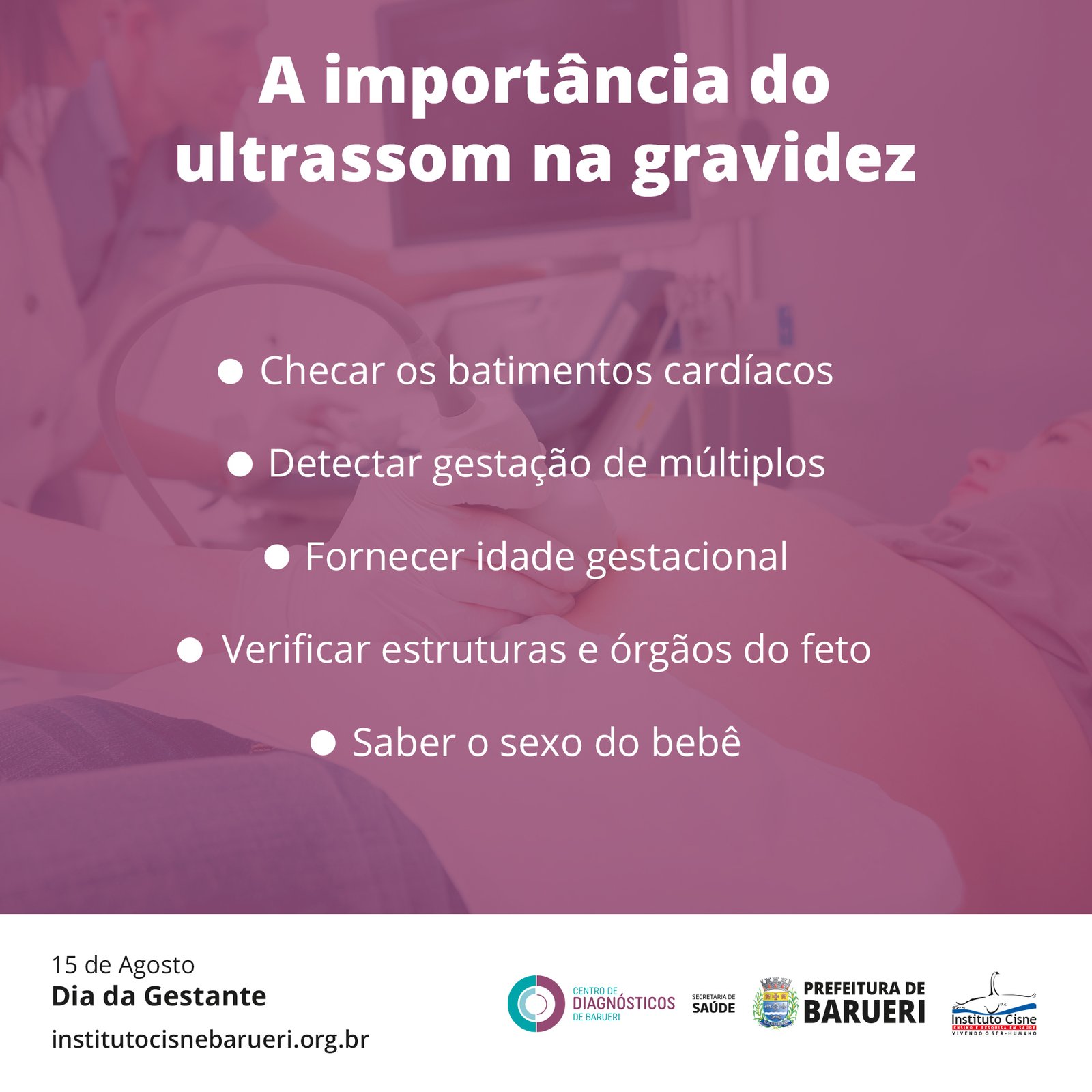 A Importância Do Ultrassom Na Gravidez Instituto Cisne Barueri 